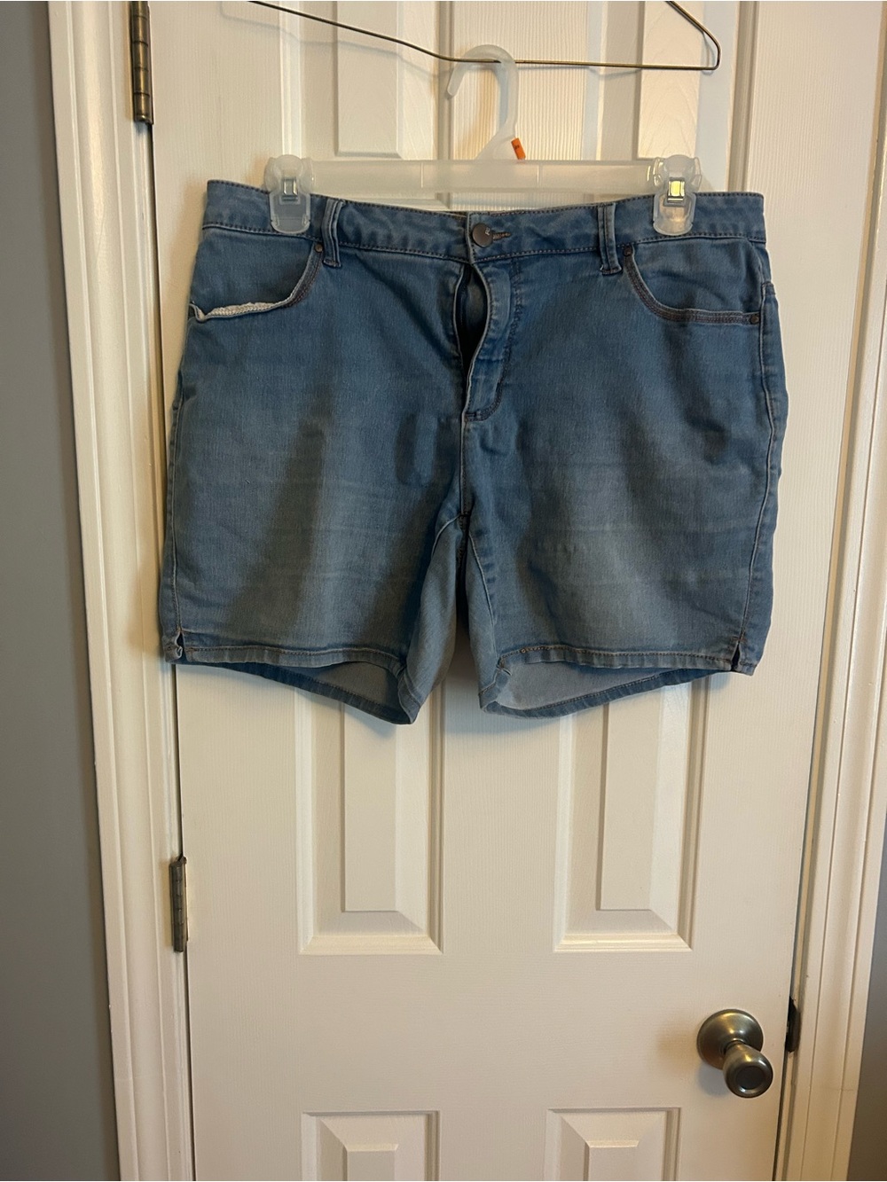 Denim Blue women Casual Shorts